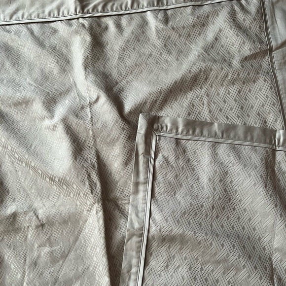 New Ralph Lauren home collection set Lux Bedford Jacquard Shams . Gray - Picture 2 of 3